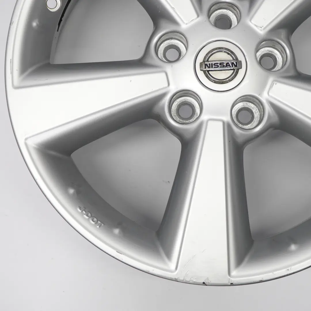 Nissan Qashqai J10 Silver Alloy Wheel Rim 17" ET:40 6.5J 40300EY17C