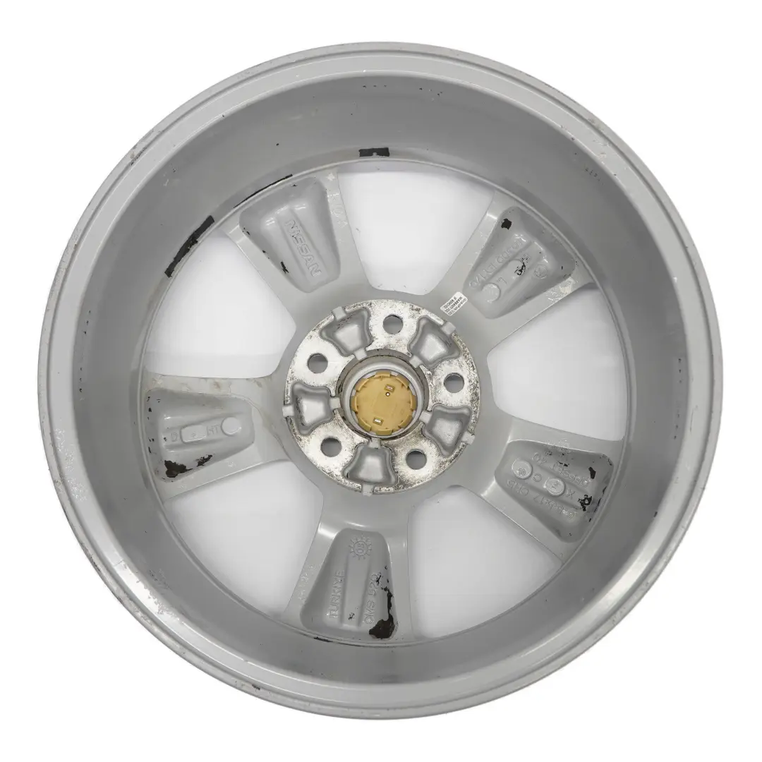 Nissan Qashqai J10 Silver Alloy Wheel Rim 17" ET:40 6.5J 40300EY17C