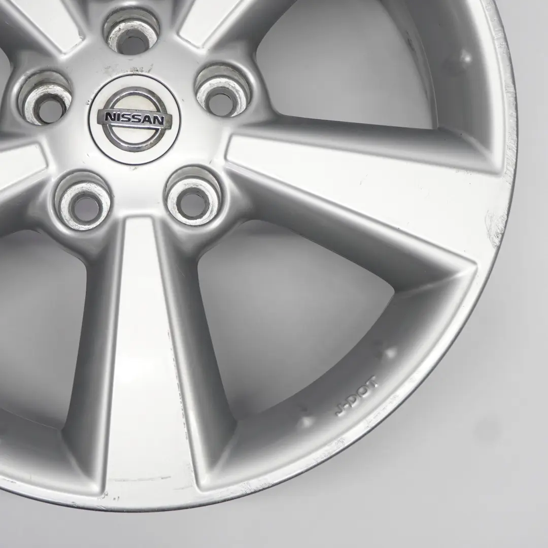 Nissan Qashqai J10 Silver Alloy Wheel Rim 17" ET:40 6.5J 40300EY17C