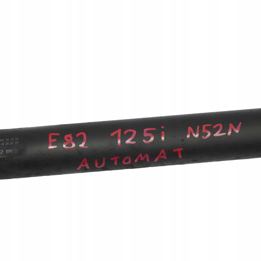 BMW E82 E88 125i N52N Eje De transmision automatica Propshaft 7567949