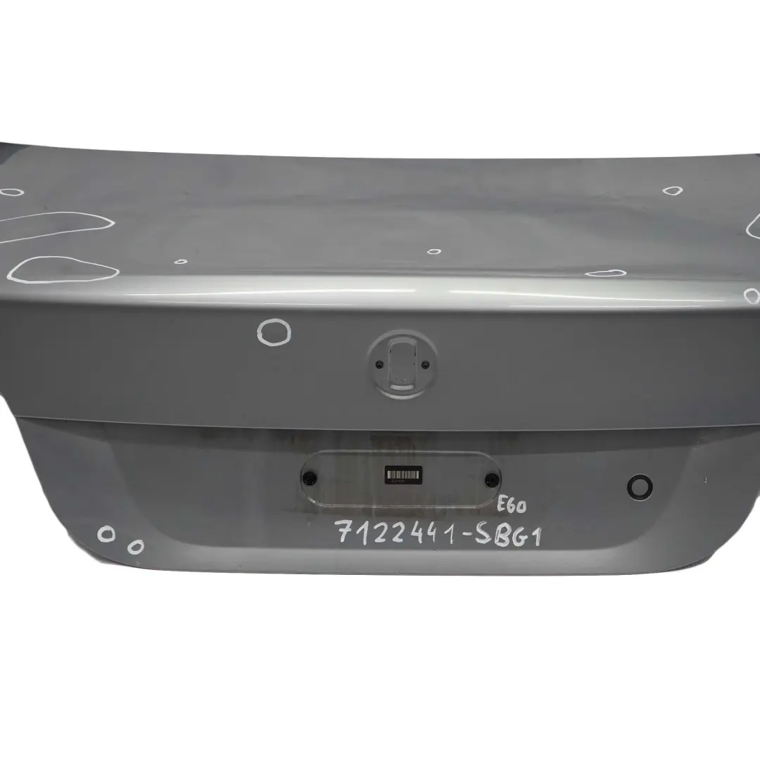 BMW 5 E60 1 Trunk Boot Lid Tailgate Silbergrau Silver Grey Metallic - A08