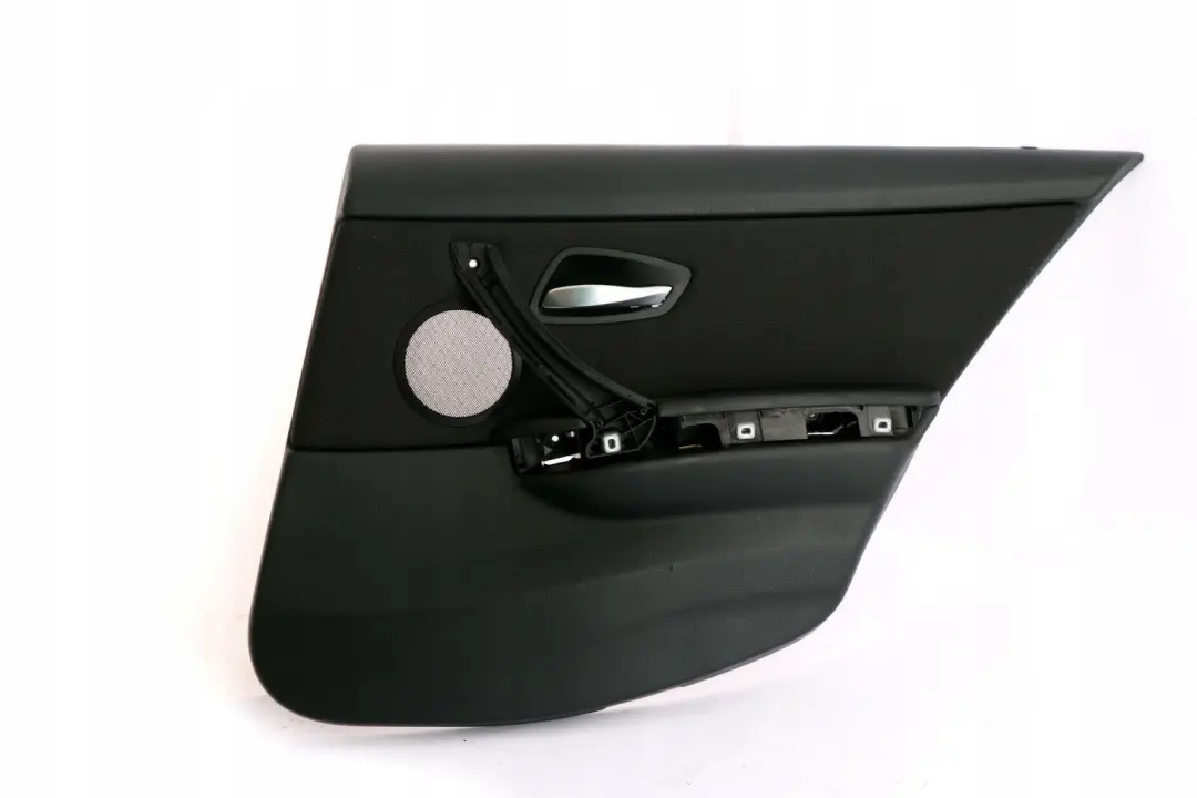 BMW E91 Touring Panel puerta trasero derecho tela negro