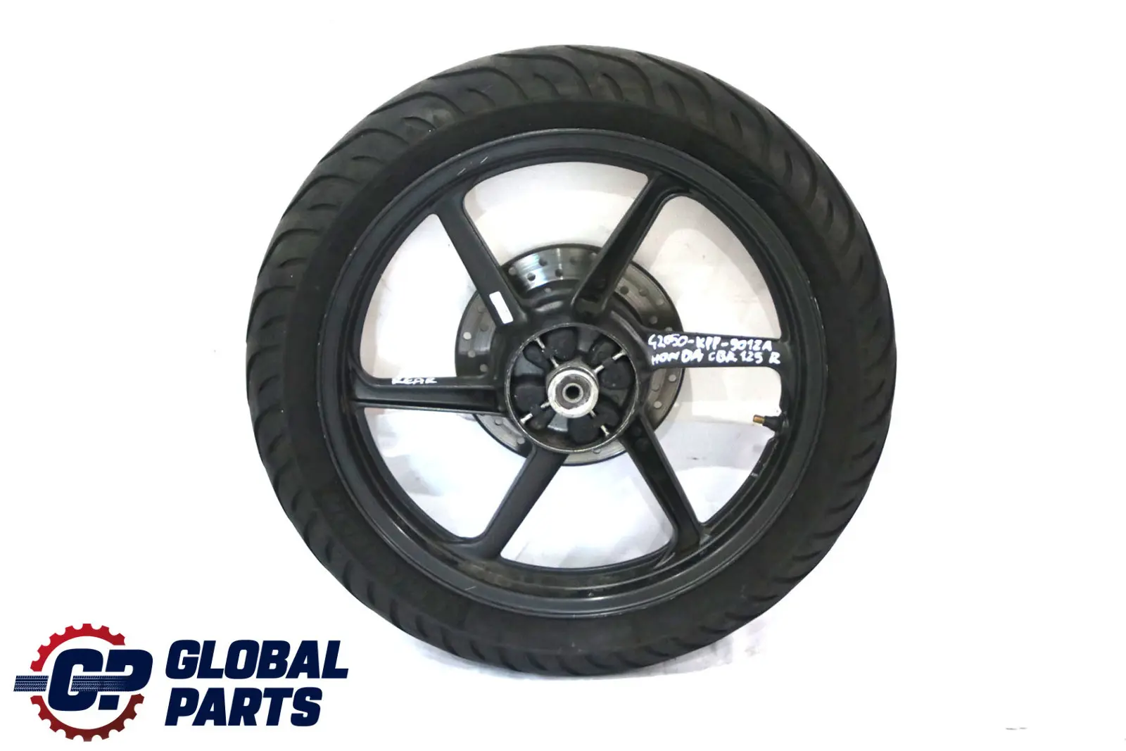 Honda CBR 125R Rear Wheel Tyre Spindle Brake Disc Hub 42650-KPP-901ZA