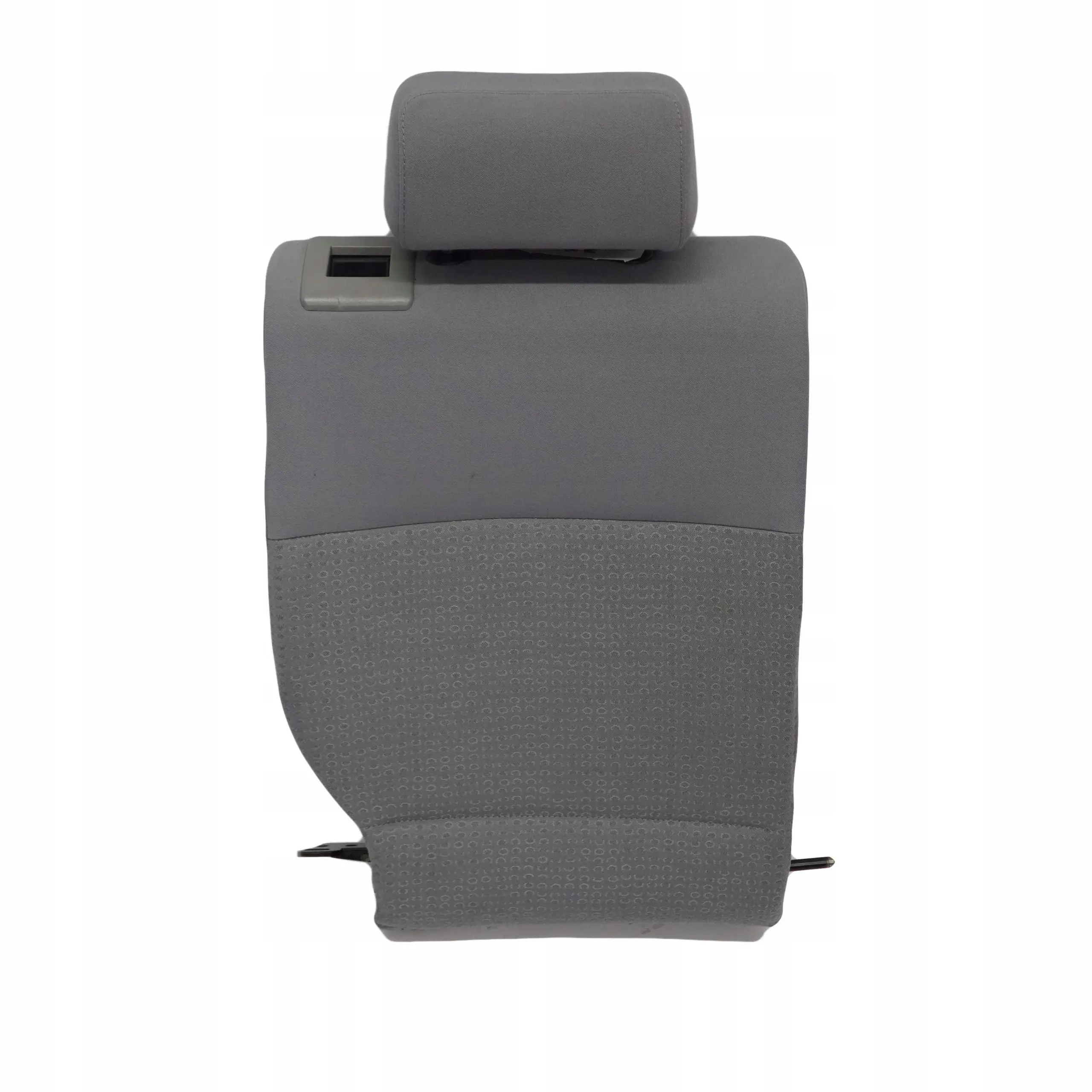 BMW 3 E46 Touring Rear Seat Right O/S Backrest Cover Cloth Jacquard Grey