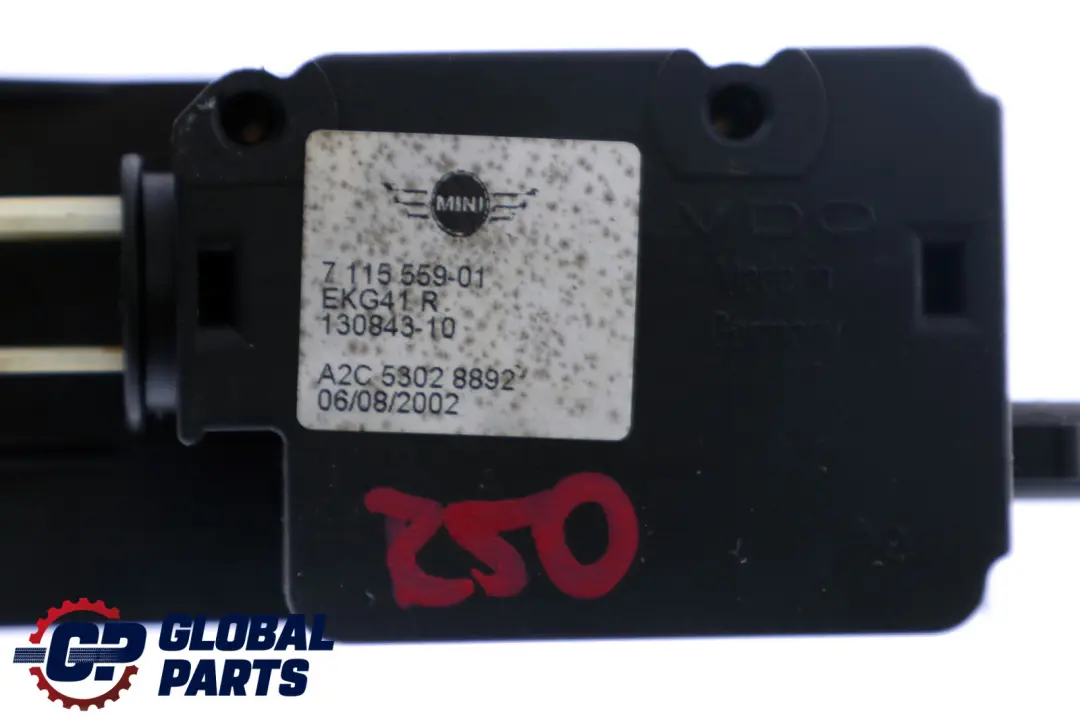 Mini Cooper One R50 R53 JCW Filler Flap Actuator Rear 4308333