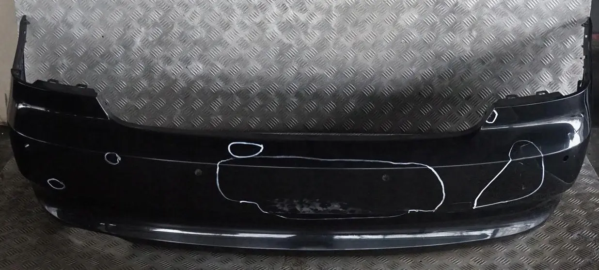 BMW 3 Series 5 E92 E93 Rear Bumper Panel PDC Black Sapphire Metallic - 475