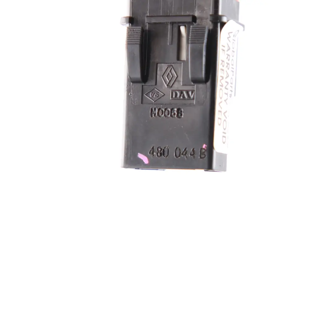 Opel Vauxhall Vivaro Hazard Warning Switch Button Control Unit 480044B