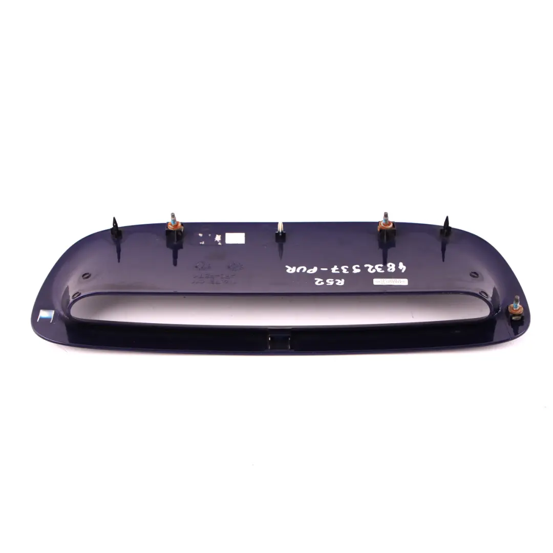 Mini Cooper S R52 R53 Air Inlet Grille Bonnet Hood Scoop Black-eye Purple A24