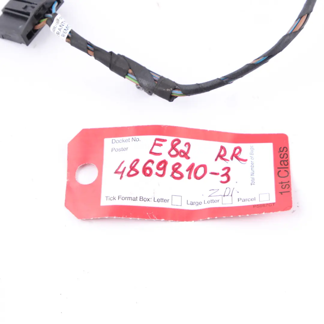 BMW E82 E88 Wtyczka Kabel Lampy Tył Prawy 4869810