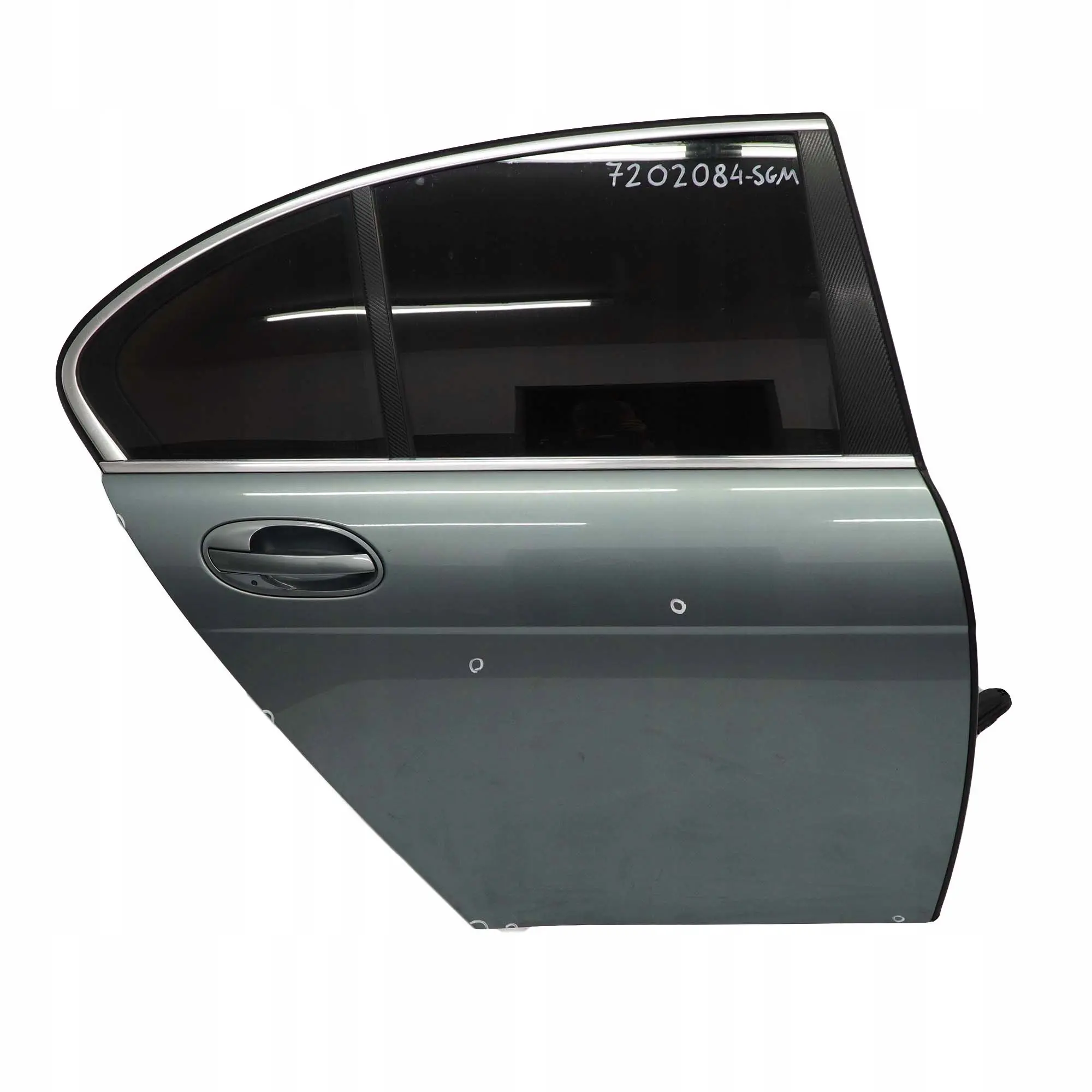 BMW 7 Series E65 Door Rear Right O/S Schiefergruen Slate Green Metallic - 449