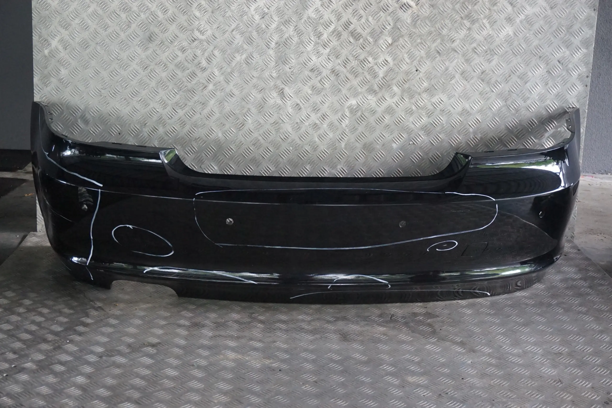 BMW 1 Series E82 E88 Trim Panel PDC Bumper Rear Black Schwarz 2 - 668