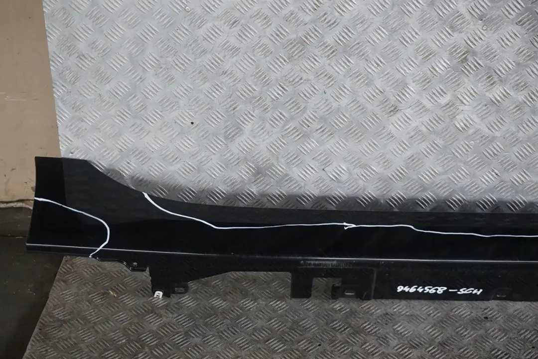 BMW 1 2 Series F40 F44 Sill Strip Side Skirt Right O/S Schwarz 2 Black - 668