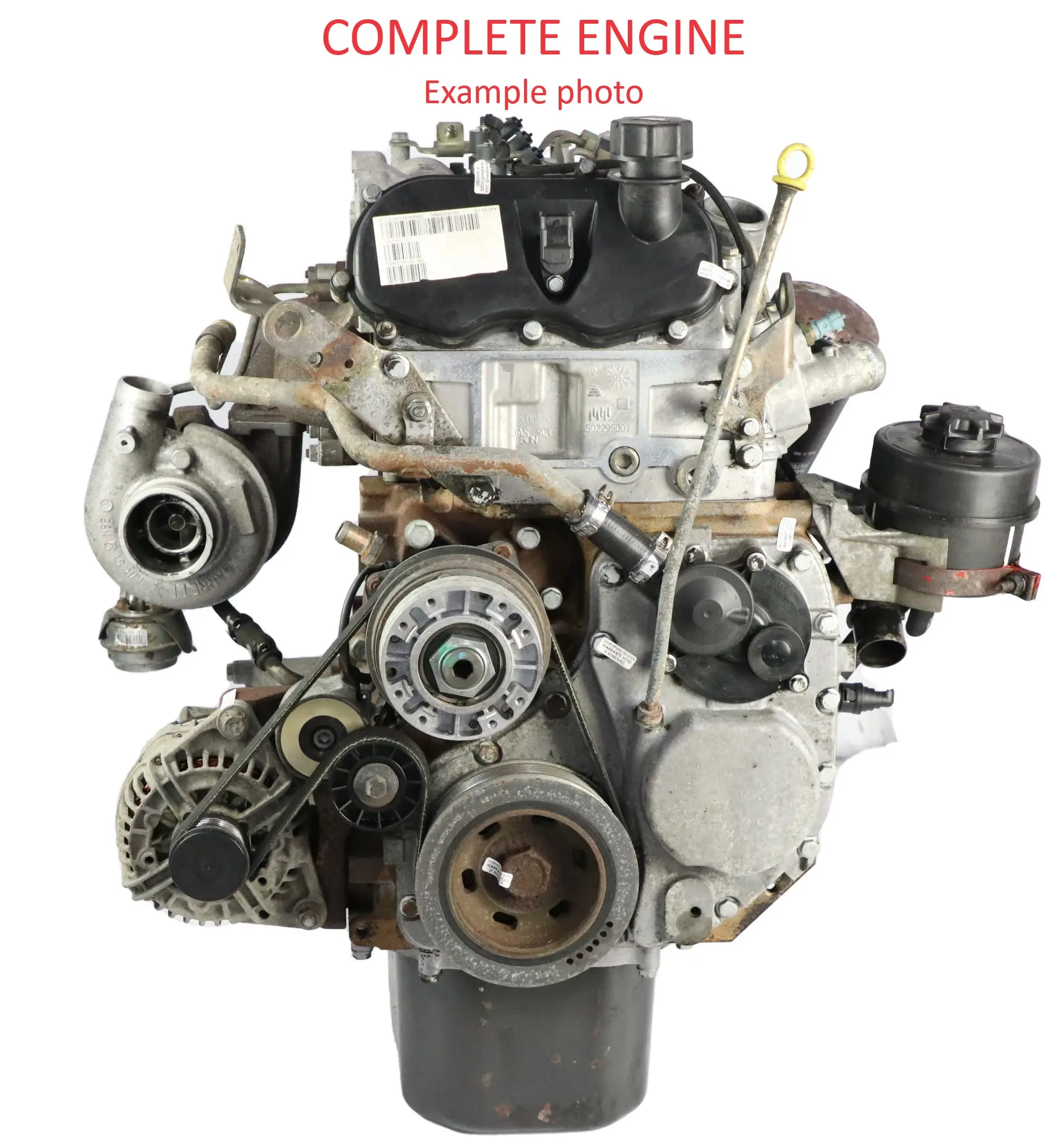 Iveco Daily 3 3.0 Diesel Bare Engine F1CE0481B 166HP 49k miles, WARRANTY