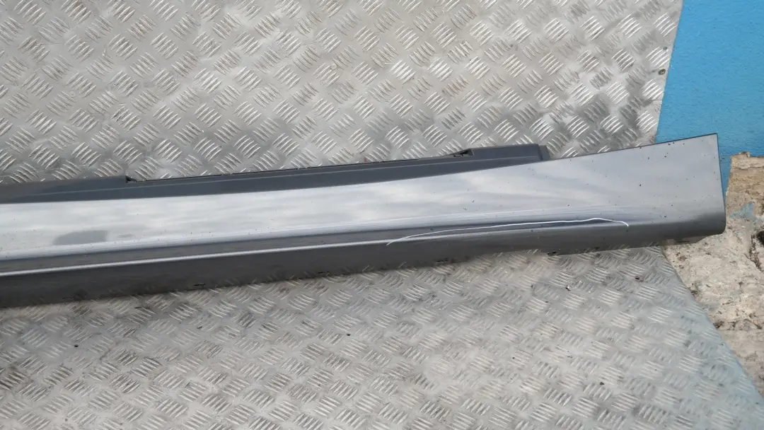 BMW E87 Bas de Porte Couverture Seuil Droite Mousseux Graphite