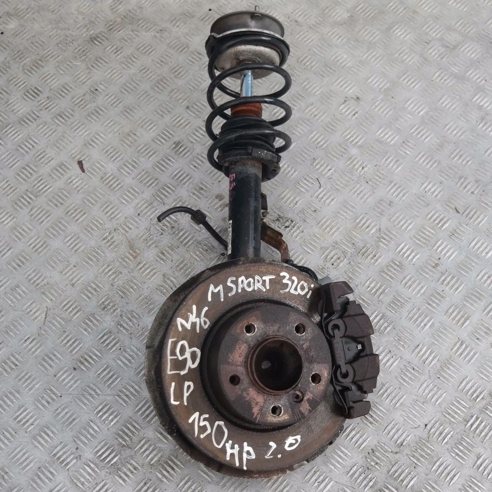 BMW 3 Series E90 320i N46 M Sport Front Left N/S Spring Strut Brake Caliper