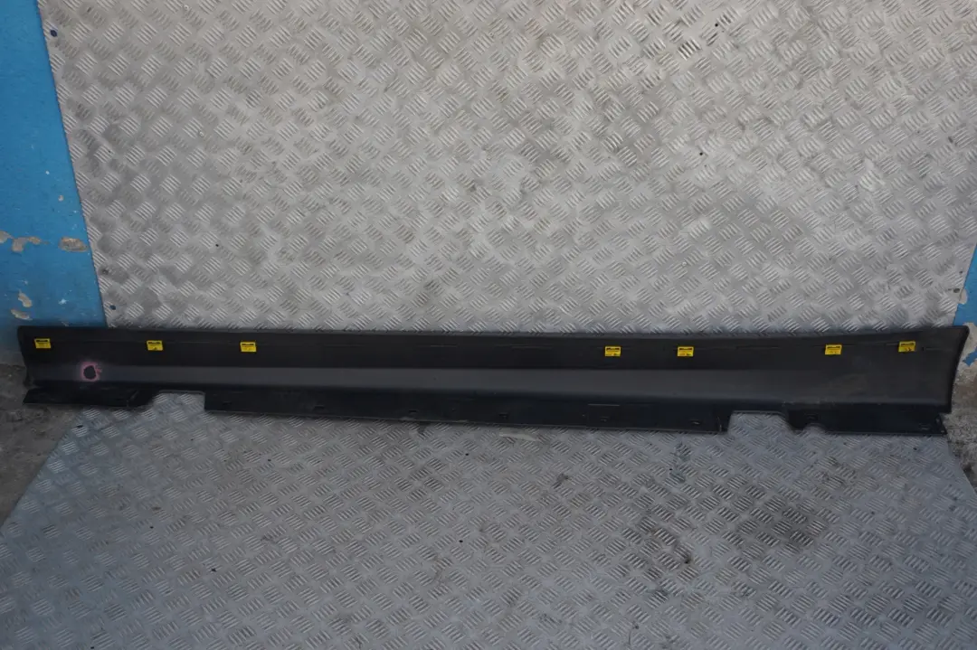 BMW 3 E90 E91 Bas de Porte Couverture Seuil Droite Noir Carbone Metallique 416