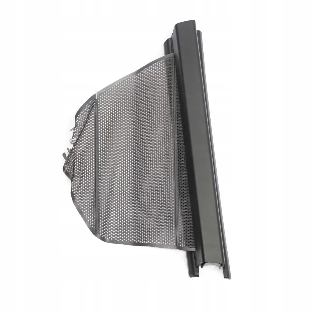 BMW 5 E60 Panel puerta trasera izquierda cuero negro cortinas