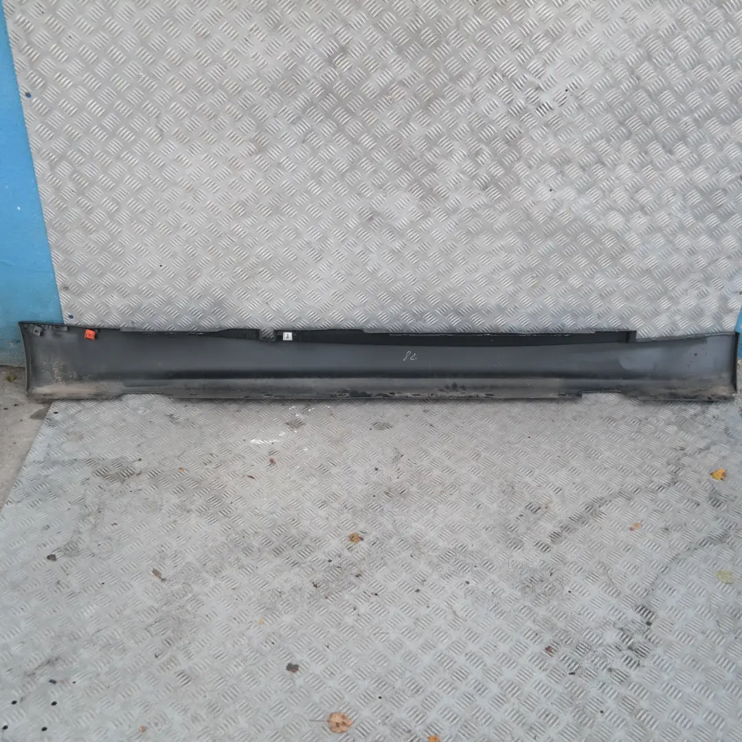 BMW 1 er E87 Bas de porte Couverture Seuil gauche petillant Graphite Metallique