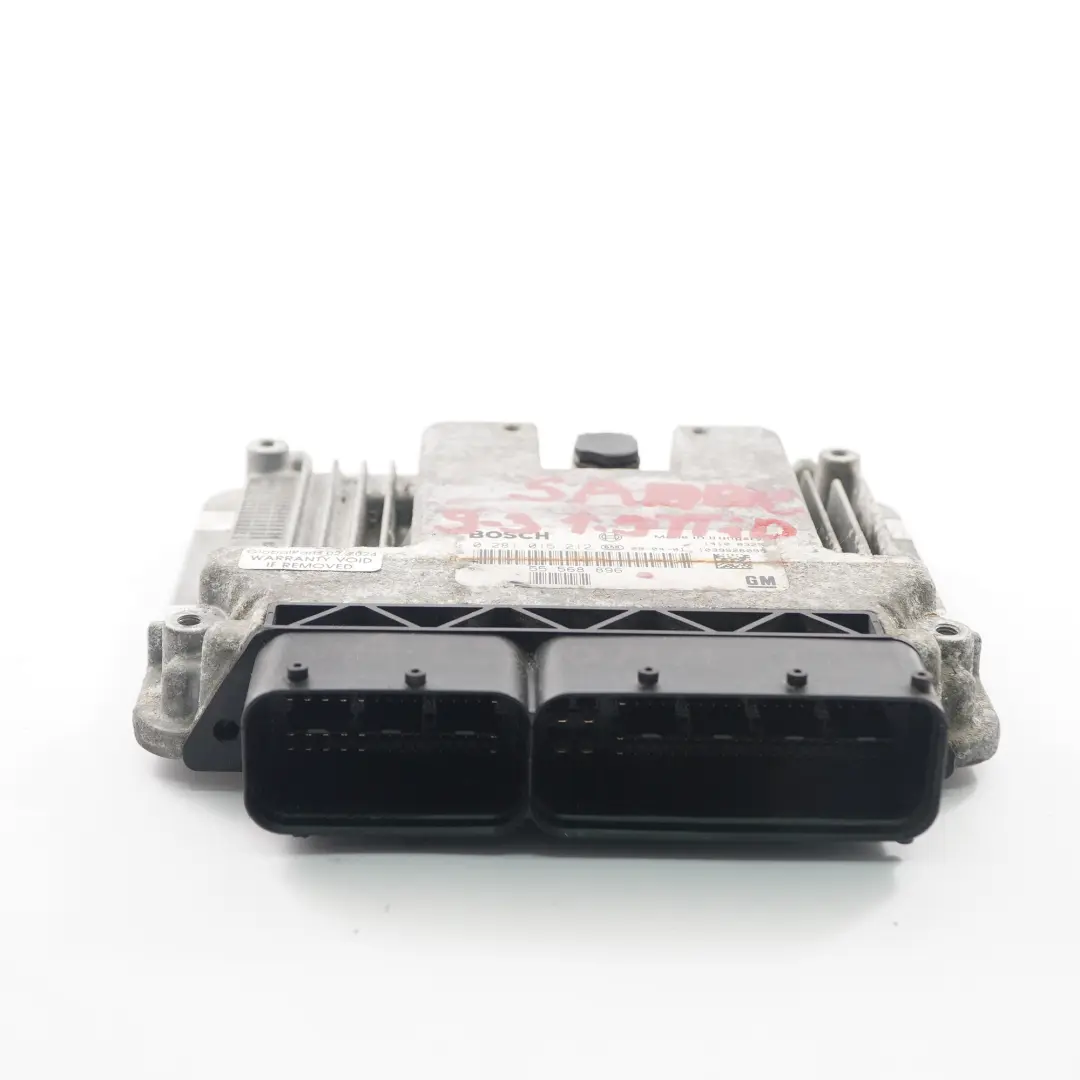 SAAB 9-3 1.9 TTiD ECU DDE Moduł jednostki sterującej silnika 55568896