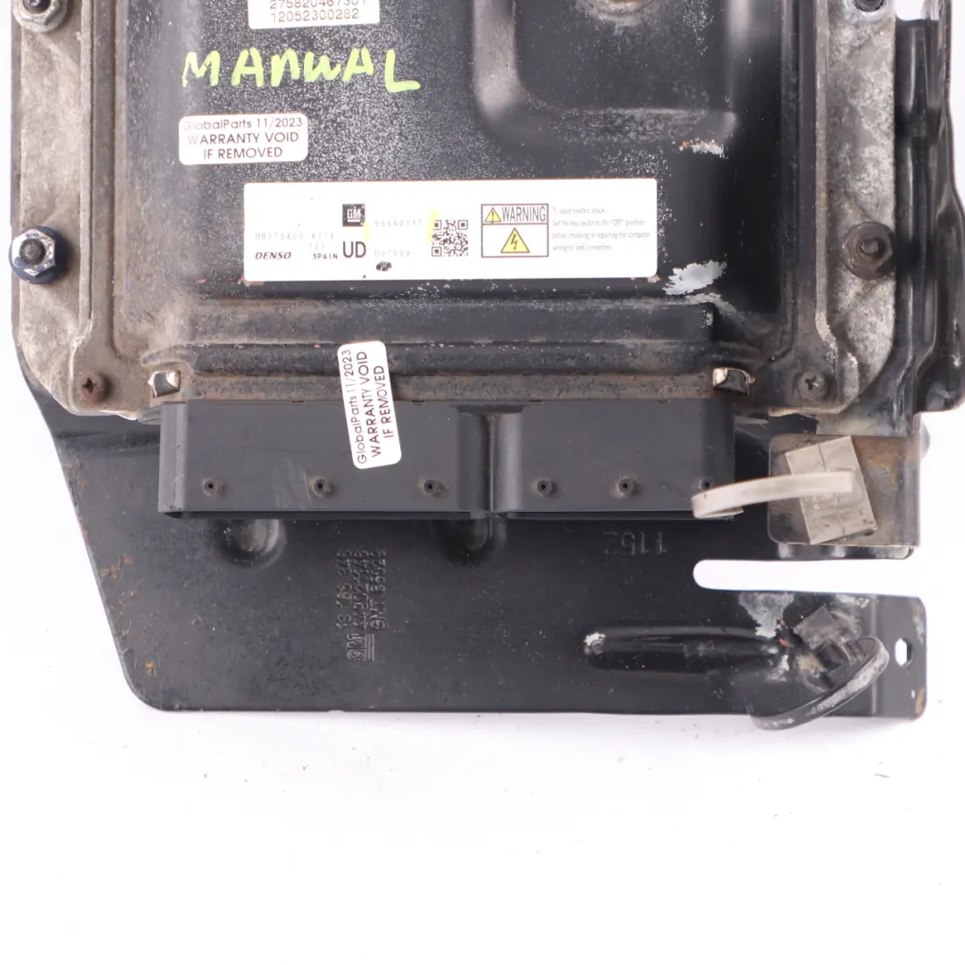 Vauxhall Zafira B 1.7 CDTI A17DTR 125HP Engine Control Unit ECU Manual 55590117