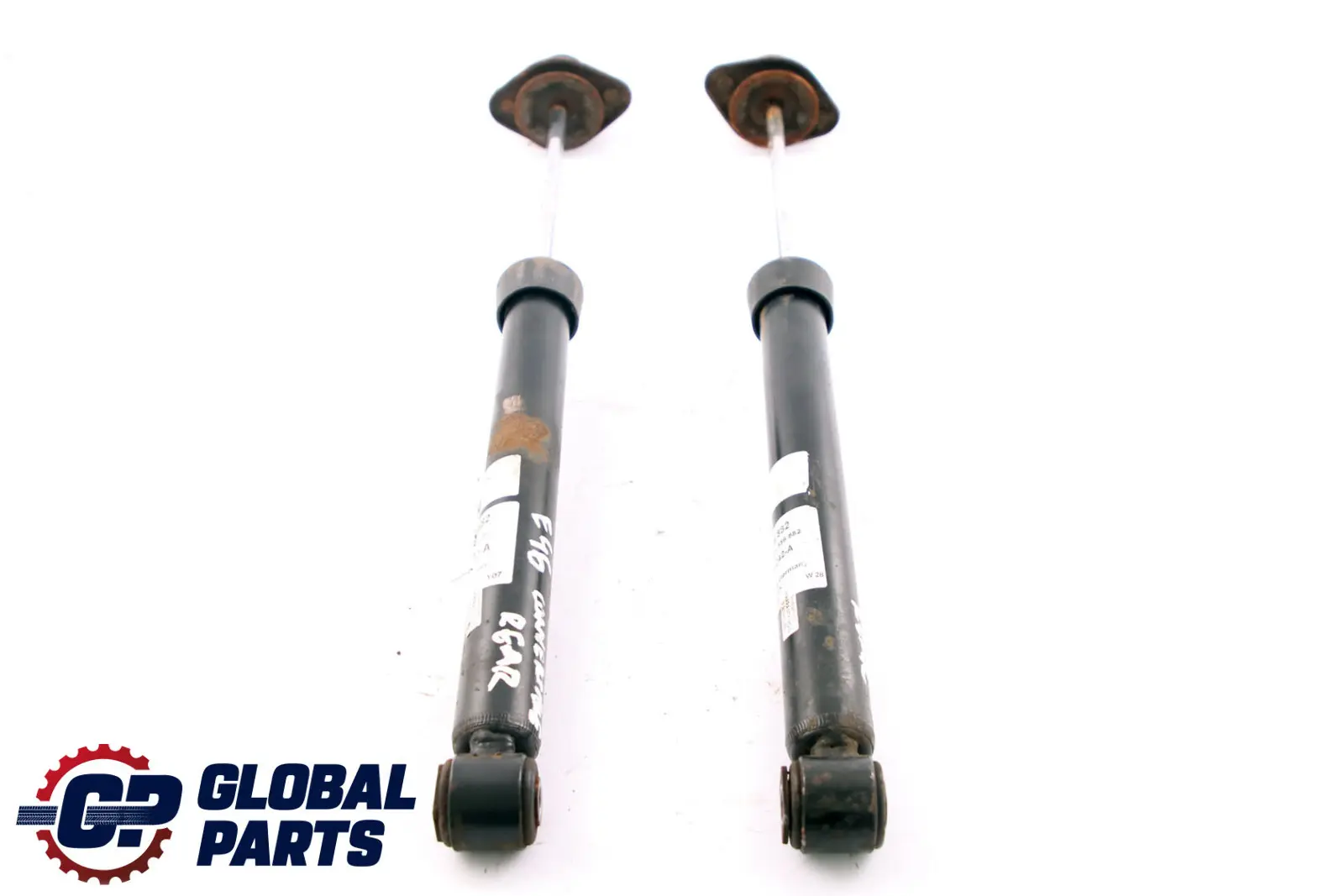 BMW 3 E46 Convertible Sachs Rear Shock Absorber Spring Strut Set 556882