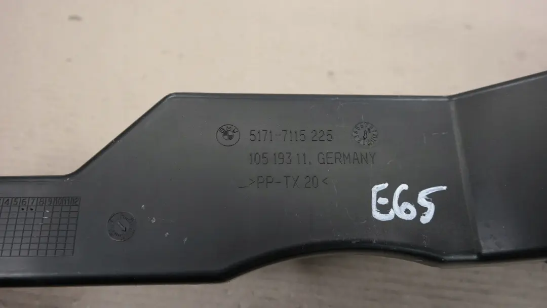 BMW 7 er E65 E66 Blende SteuergerÄ‚Â¤t Links 51717115225 7115225