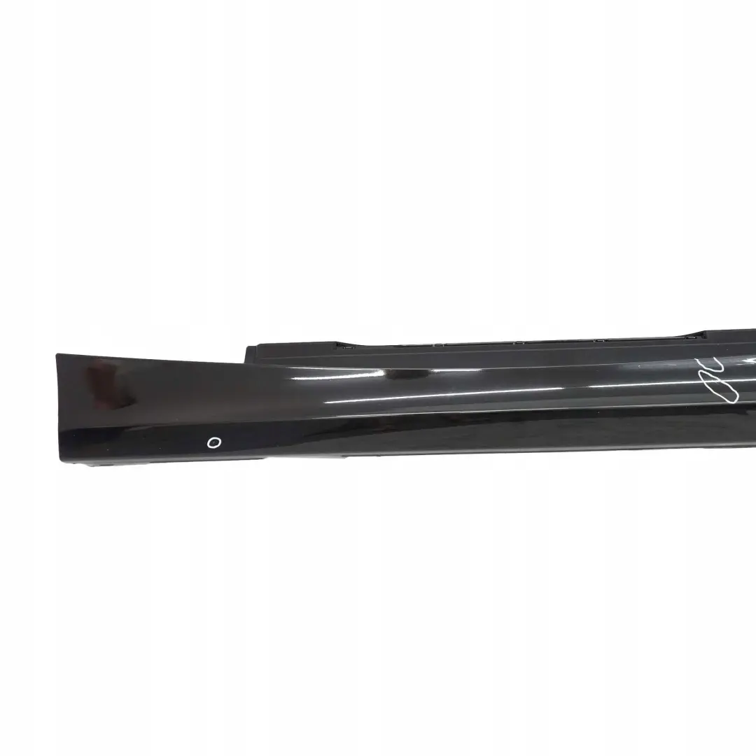 BMW E87N LCI 2 Sill Strip Faldon Lateral Izquierdo Schwarz 2 Negro - 668