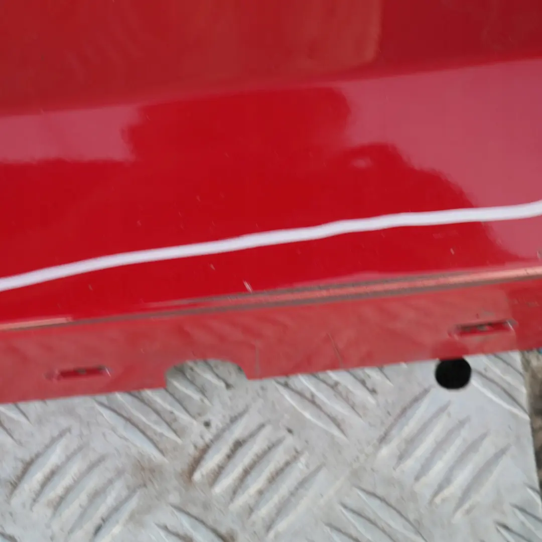 BMW E87 LCI Bas de Porte Couverture Seuil A Gauche Rouge Carmin Rouge