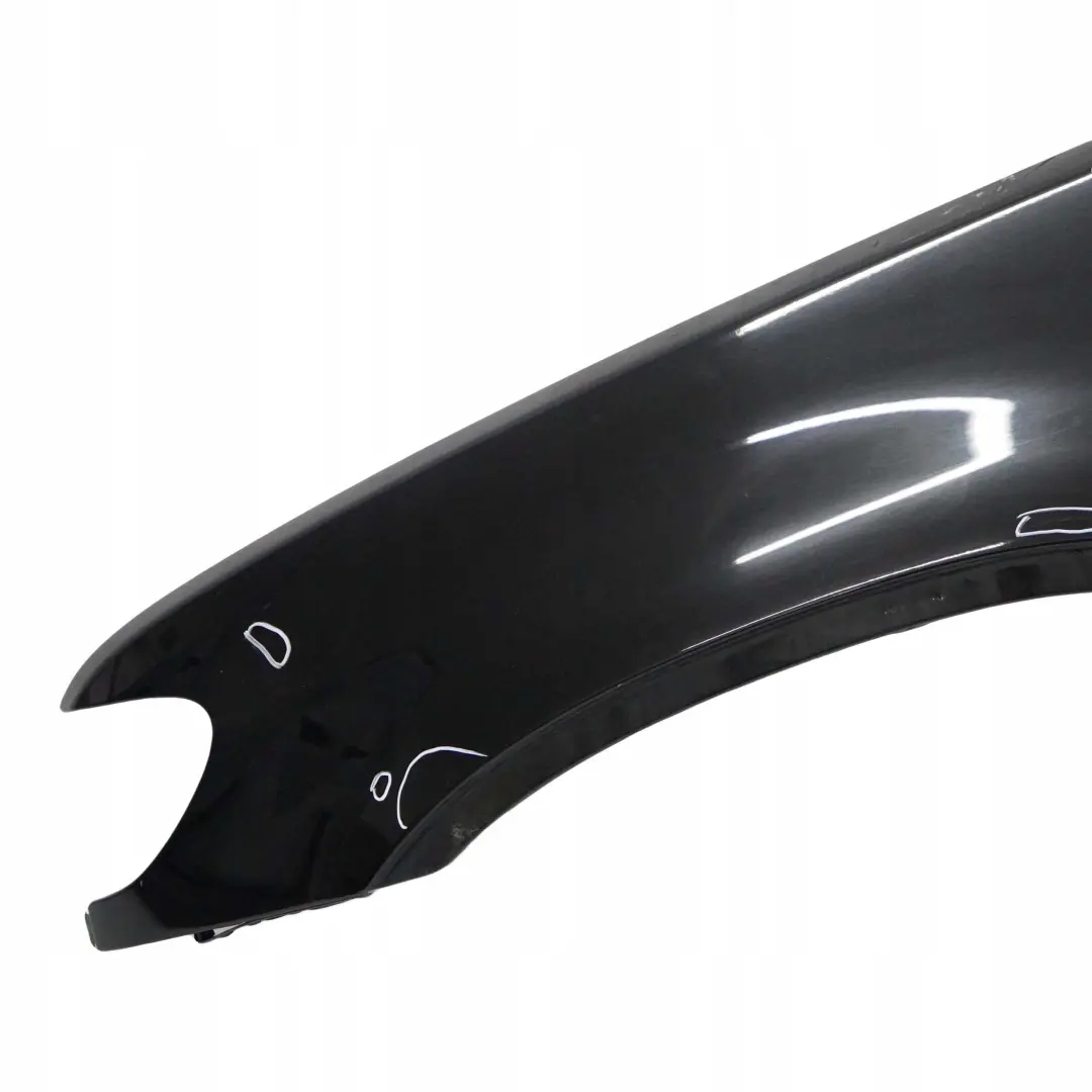 BMW X5 E53 5 Side Panel Wing Fender Front Left Black Sapphire Metallic 475