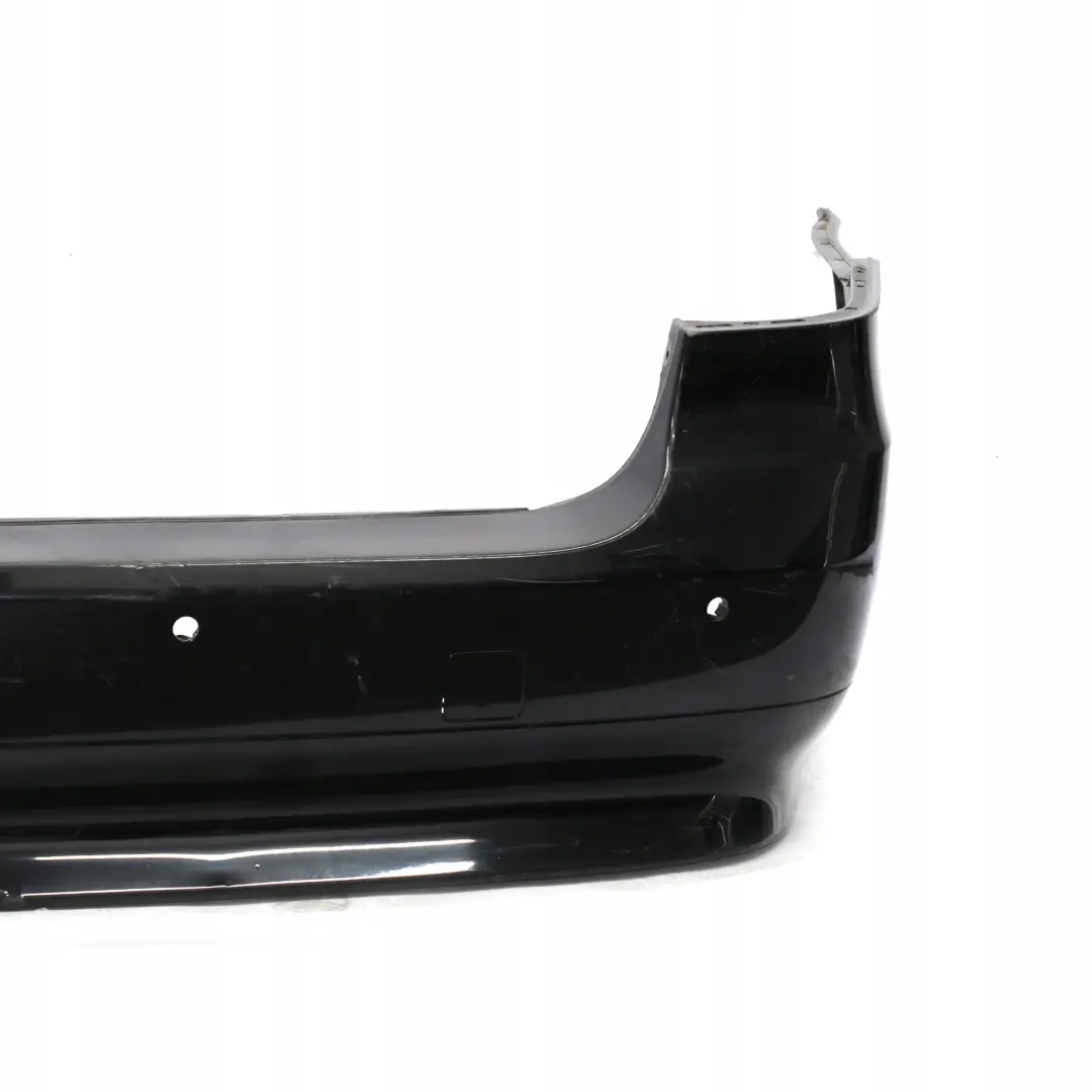 BMW 5 E61 1 Touring Rear Bumper Trim Panel PDC Black Sapphire Metallic - 475