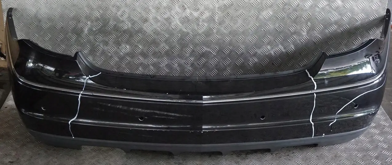 Mercedes CLC CL203 Rear Bumper Trim Panel Obsidian Black - 197U