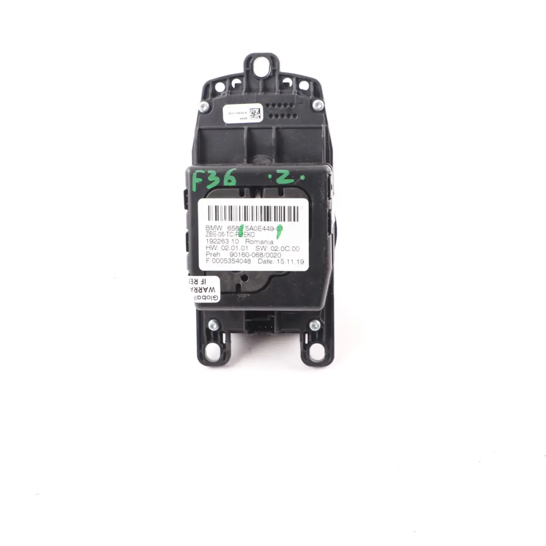 iDrive Controller BMW F20 F30 F32 F36 Touch Switch Control Unit Nav 5A0E449