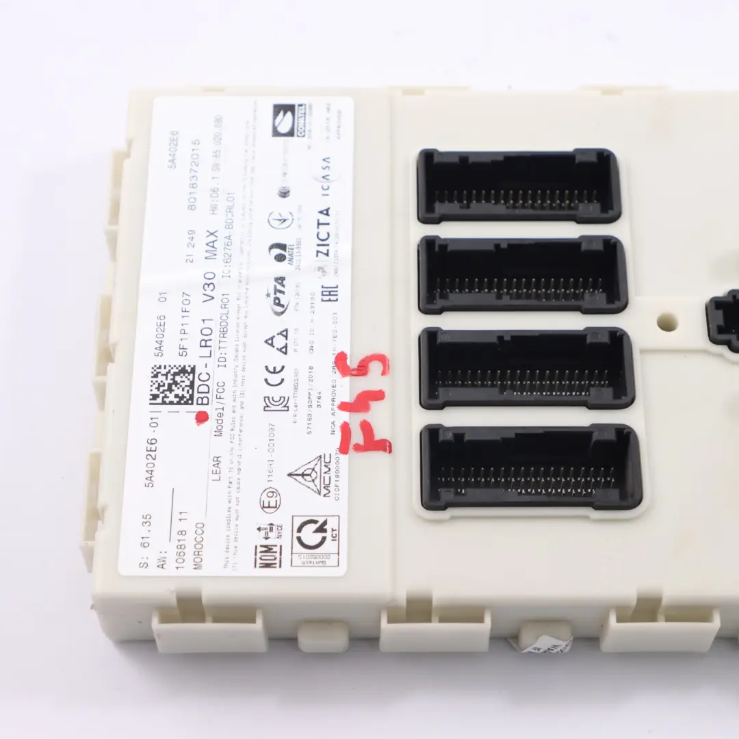 BMW F45 F46 F48 ECU Cuerpo Controlador dominio BDC Módulo unidad control 5A402E6