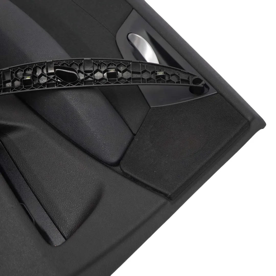 BMW E83 LCI Rear Left Door Card Lining Cloth Black