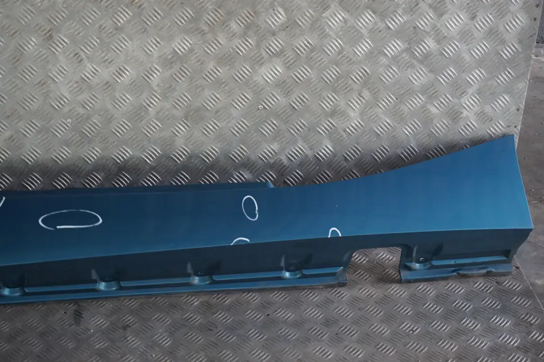 BMW Z4 Series E85 E86 Right O/S Sill Strip Skirt Kick Panel Maledivenblau Blue