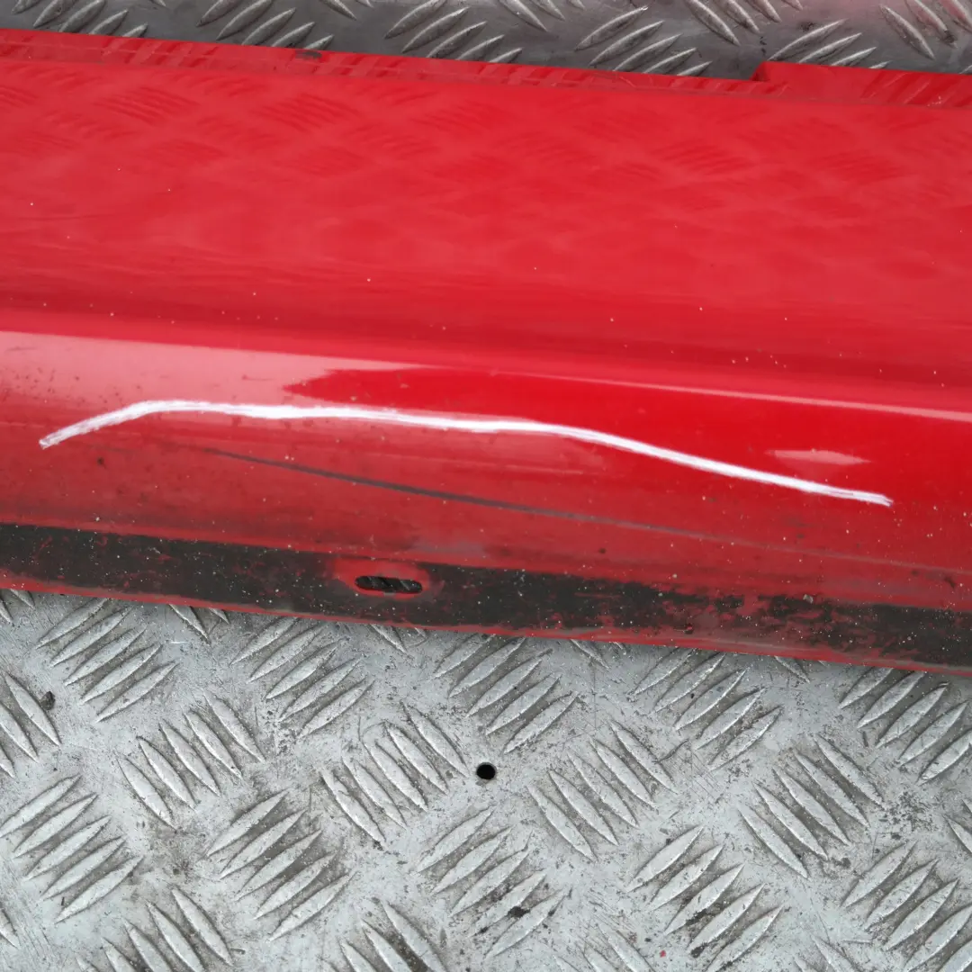 BMW 5 E87 Sill Strip Faldón Lateral Izquierdo Japan Rot Rojo - 438