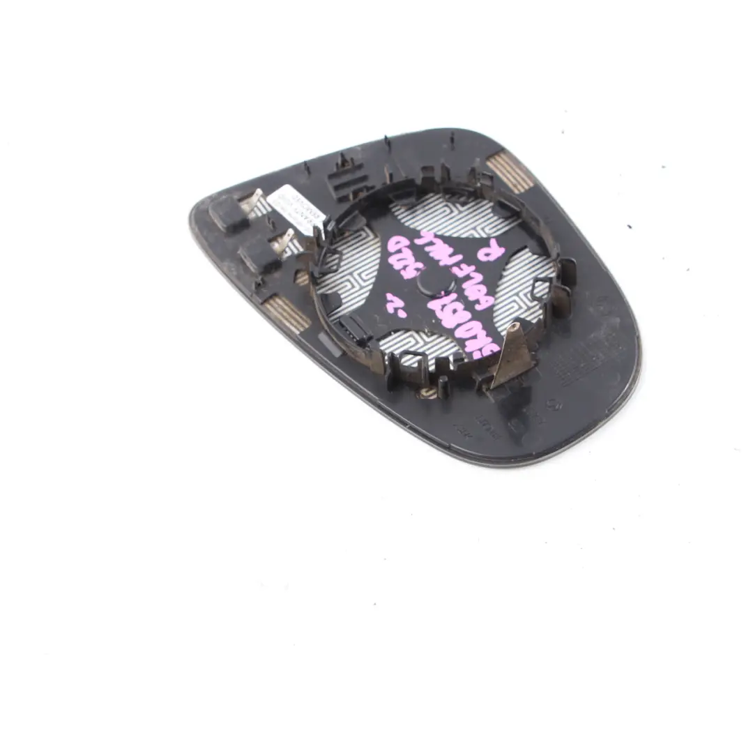 Volkswagen Golf 6 Wing Mirror Glass Heated Right O/S 5K0857522D