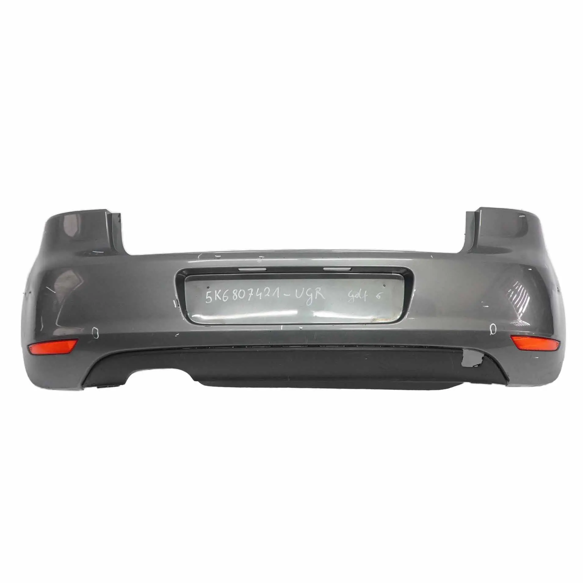 Volkswagen VW Golf Mk6 Bumper Rear Trim Panel Cover United Grey Metallic - LA7T