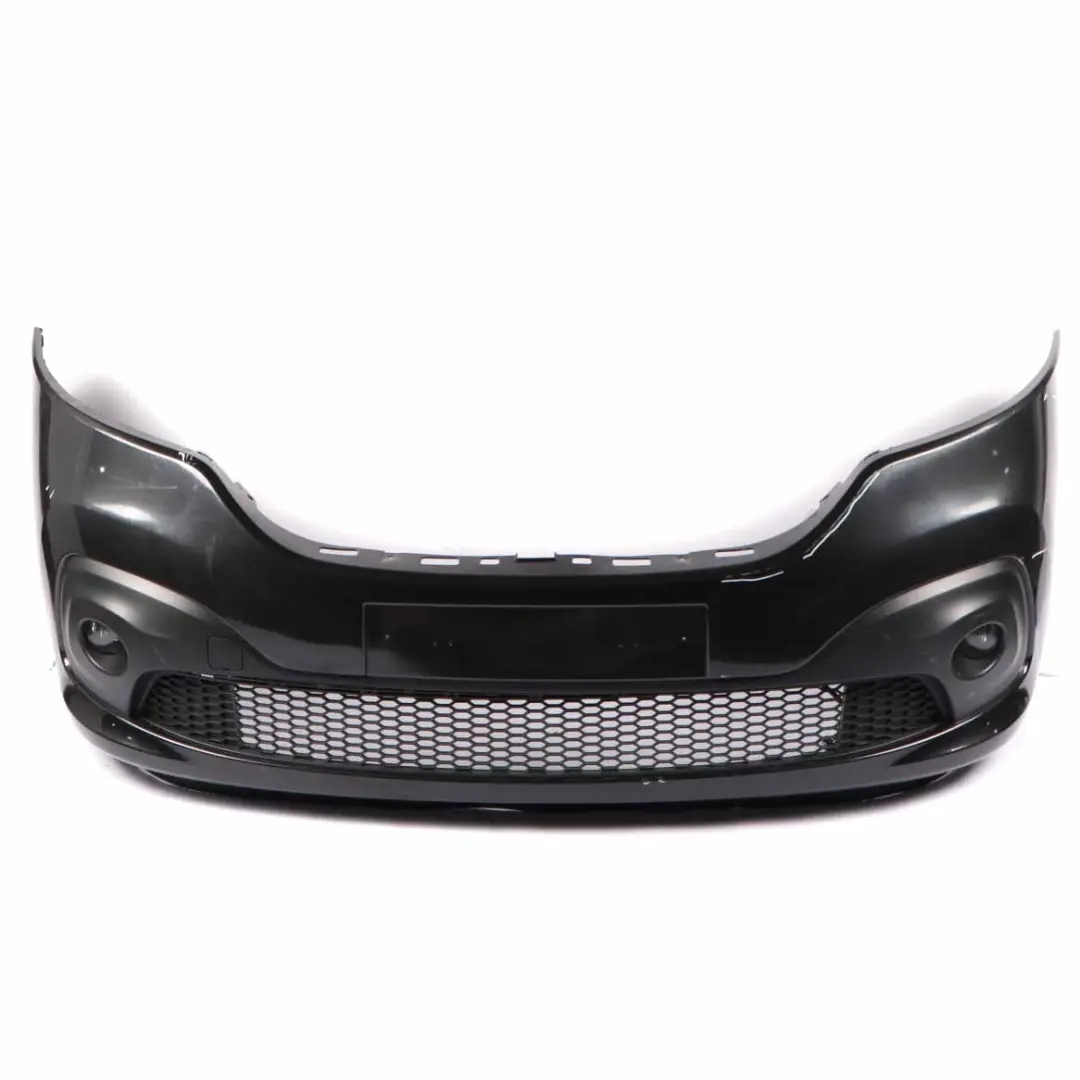 Renault Trafic III Bumper Front Trim Panel Covering Midnight Black - D68