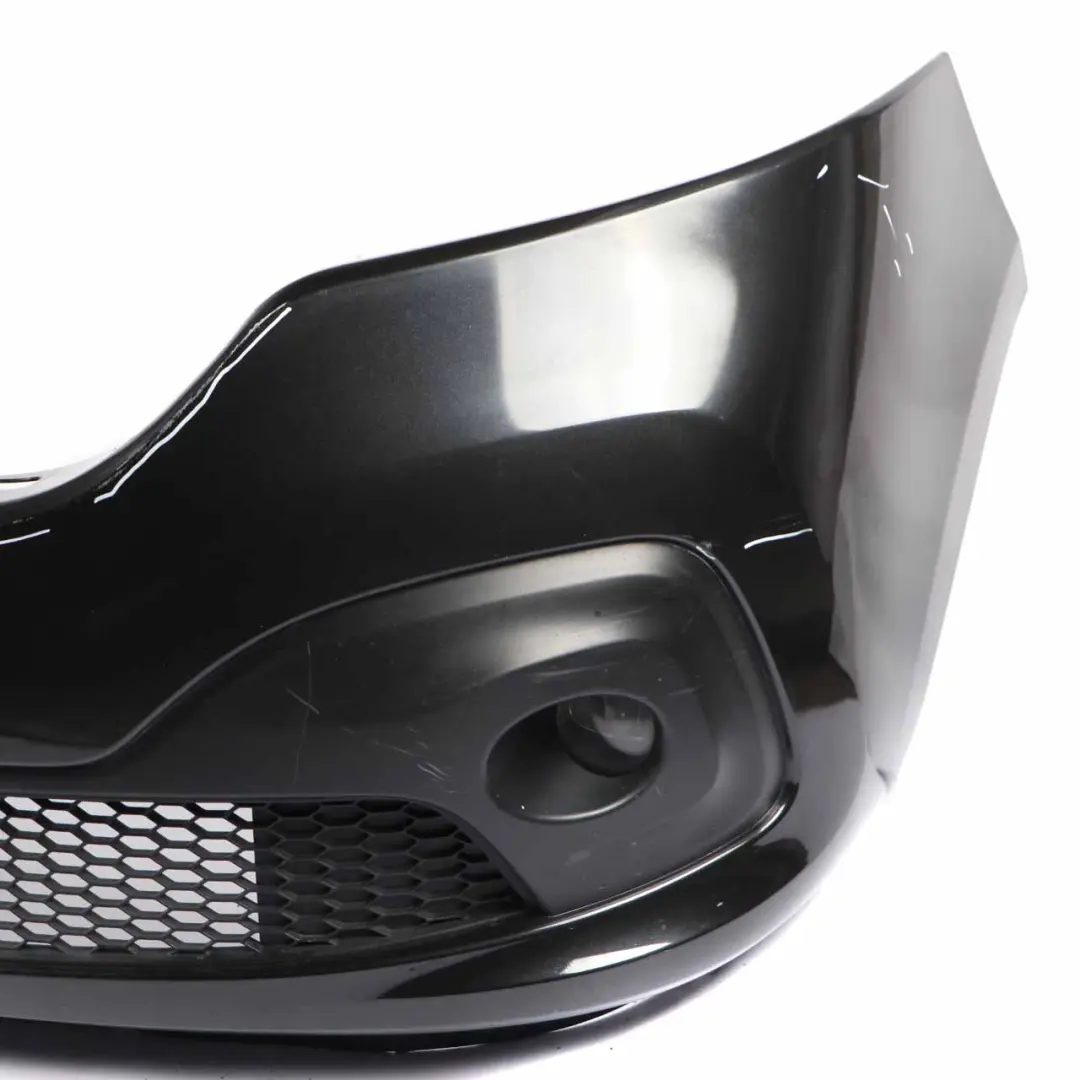 Renault Trafic III Bumper Front Trim Panel Covering Midnight Black - D68