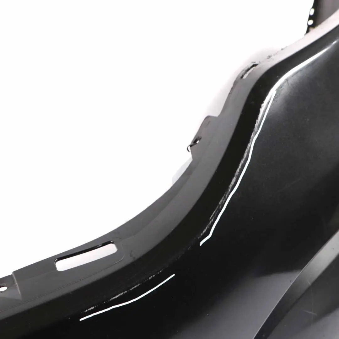 Renault Trafic III Bumper Front Trim Panel Covering Midnight Black - D68