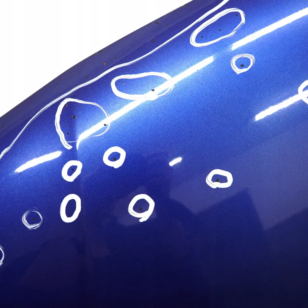 BMW E81 E87 Maska pokrywa silnika Le mans blau