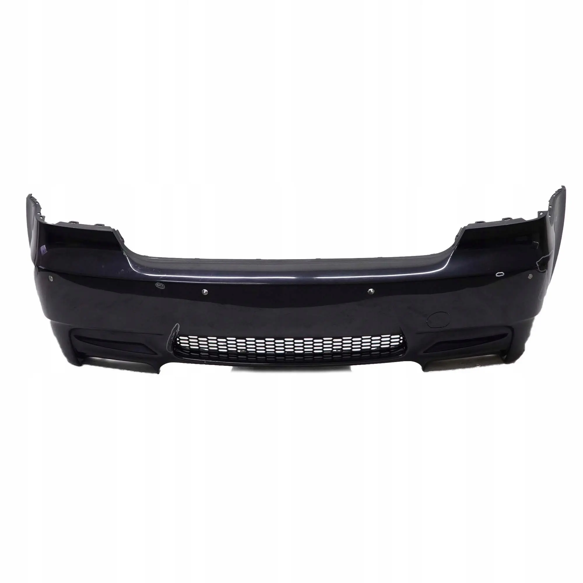 BMW 3 E92 E93 M3 Complete Rear Bumper PDC Jerezschwarz Black Metallic - A73