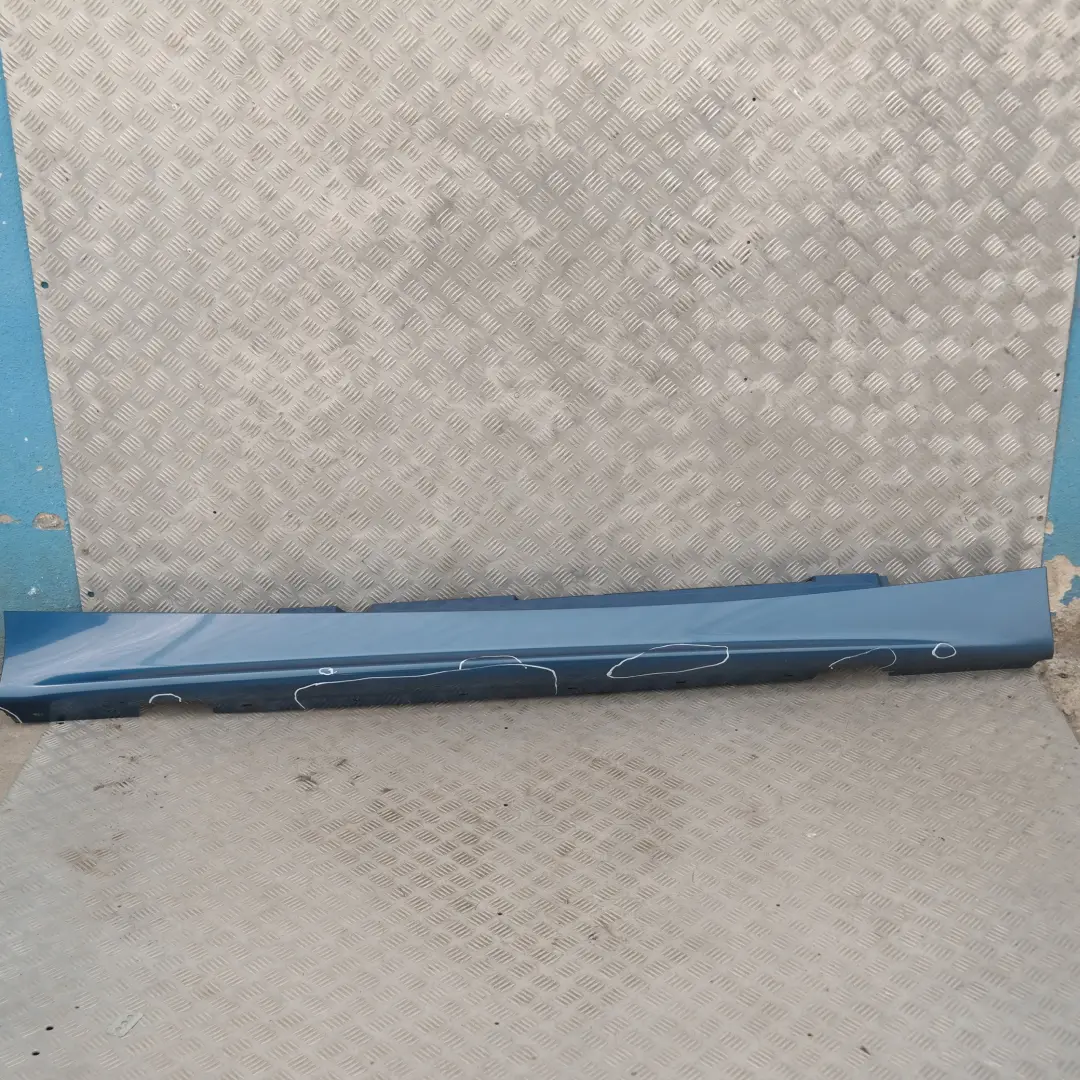 BMW 1 SERIES 15 E87 Sill Strip Side Skirt Right O/S Sydneyblau Sydney Blau Blue