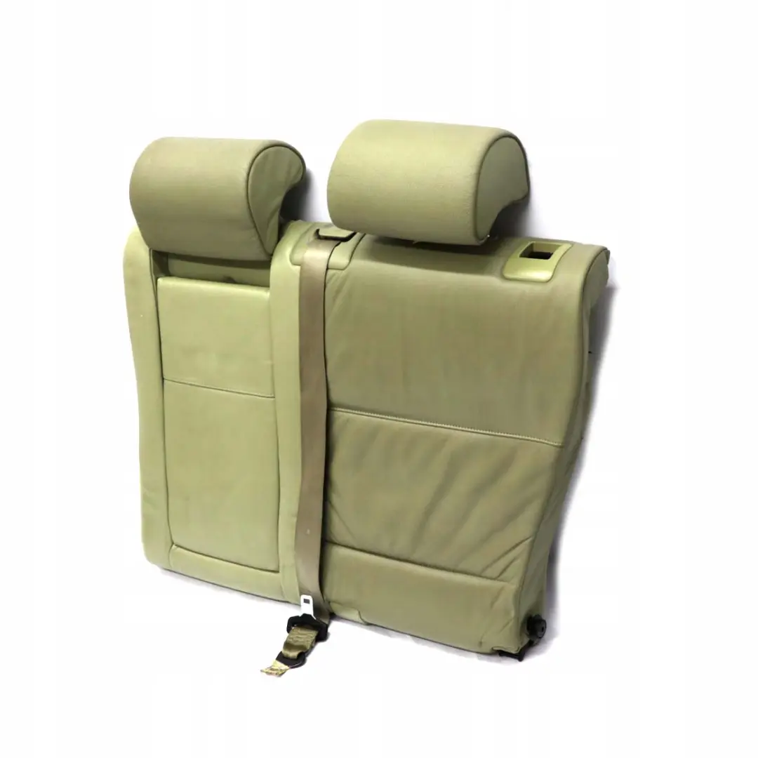 BMW X5 Series E53 Pastel Green Leather Rear Seat Couch Backrest Left N/S