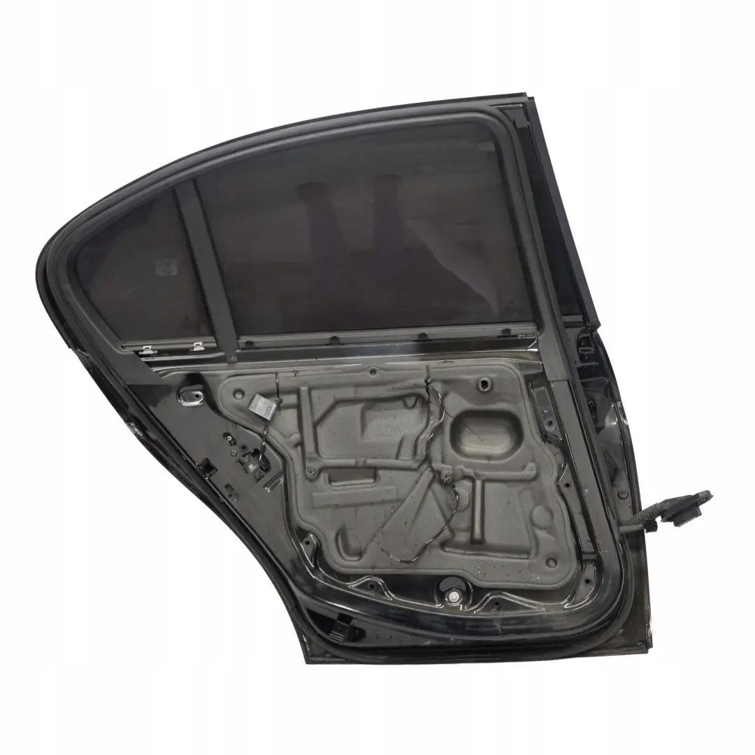 BMW 3 Series E90 Saloon Door Rear Left N/S Schwarz 2 Black - 668