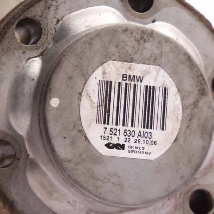 BMW 7 Series E65 730d M57N2 Rear Left N/S Leg Brake Disc Axle Suspension