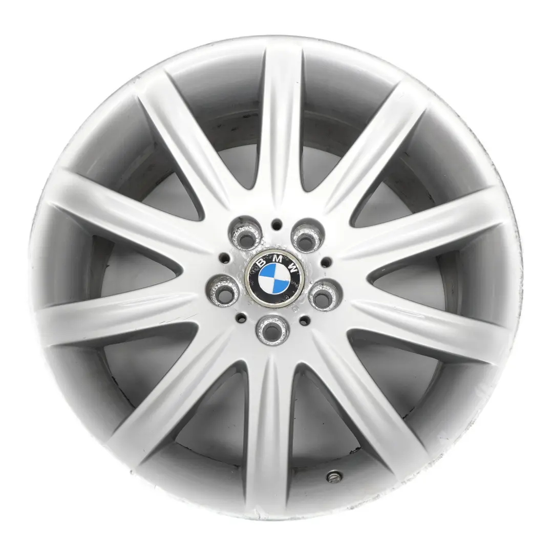 BMW E65 E66 Rear Silver Alloy Wheel Rim 19" Star Spoke 95 10J ET:24 6753242