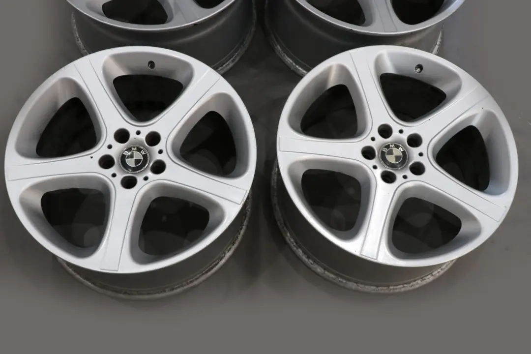 BMW X5 Series E53 Silver Complete Set 4x Wheel Alloy Rim 20" Star Spoke 87