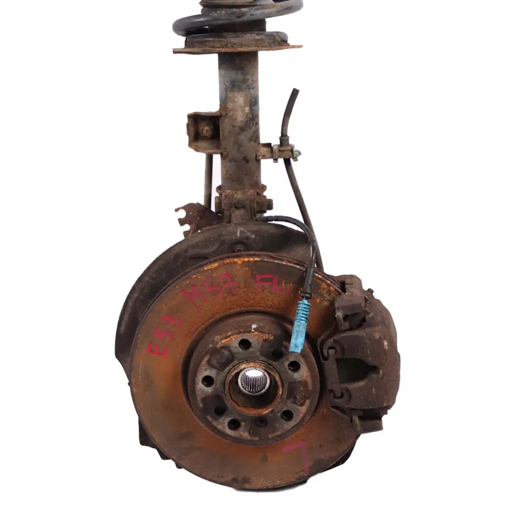 BMW X5 Series E53 3.0i M54 Sport Front Left N/S Leg Suspension Axle Brake Disc